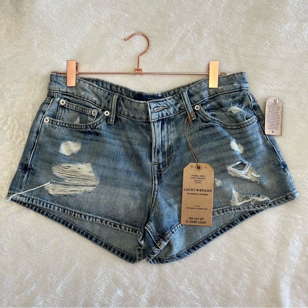 NWT Women’s Lucky Brand The Cut Off Le Short Court Size 28